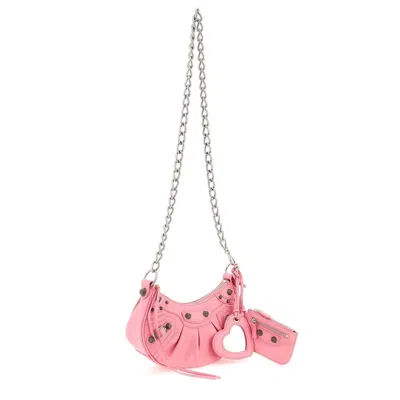 Balenciaga Le Cagole Xs Bag Women In Pink