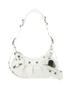 Balenciaga Borsetta A Tracolla Le Cagole Xs Bag Traforata  Da Donna In Bianco Ottico