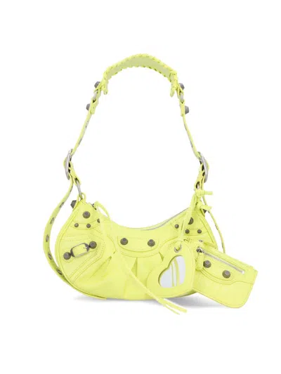 BALENCIAGA LE CAGOLE XS LEATHER BAG