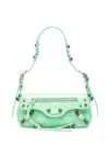 Balenciaga Women Light Green Leather Le Cagole Sling Xs Shoulder Bag