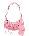 Balenciaga Le Caracole Xs Shoulder Bag In Pink