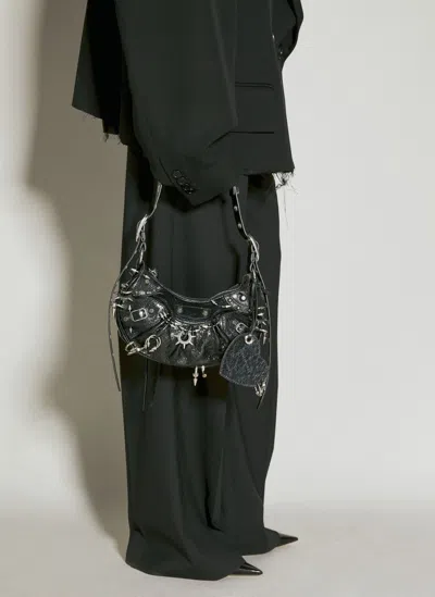 Balenciaga Le Cagole Xs Shoulder Bag In Black