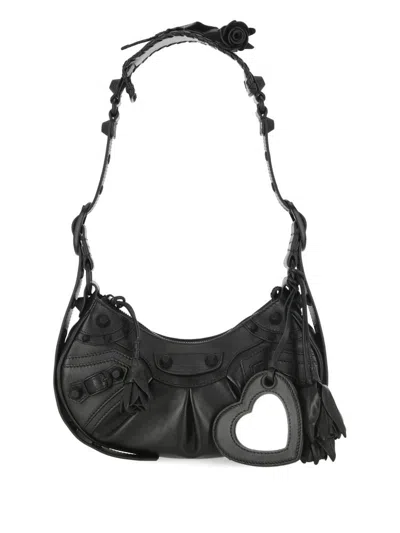 Balenciaga Le Cagole Xs Shoulder Bag In Black