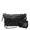 Balenciaga Xs Le Cagole Messenger Bag In Black