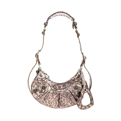 Pre-owned Balenciaga Le Cagole Xs Shoulder Bag 'brown' | Women's Size Onesize