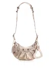 BALENCIAGA BALENCIAGA LE CAGOLE METALLIC XS SHOULDER BAG