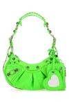 Balenciaga Le Cagole Xs Shoulder Bag In Acid Green In Green