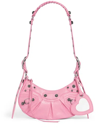Balenciaga Le Cagole Xs Shoulder Bag In Pink