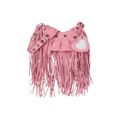 Pre-owned Balenciaga Le Cagole Xs Shoulder Bag 'pink' | Women's Size Onesize