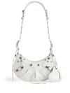 Balenciaga Borsetta A Tracolla Le Cagole Xs Bag Traforata  Da Donna In Bianco Ottico In White