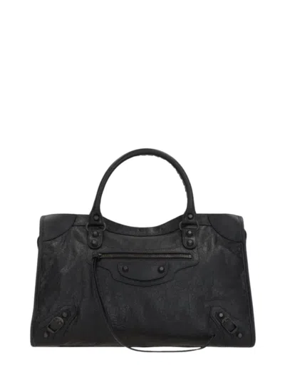 Balenciaga Le Citand Mini Handbag In Black