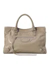 Balenciaga Le City Medium Bag In Nude & Neutrals