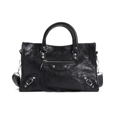 Balenciaga Le City Bag In Black