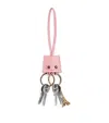 Balenciaga Le City Eiffel Tower Charm Keyring In Pink