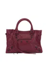 Balenciaga Le City Bag Handbags Fuchsia In Red