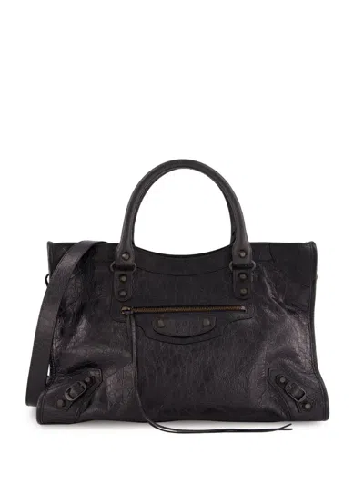 Balenciaga Le City Bag M In Black