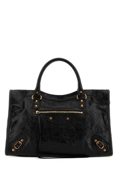 Balenciaga Le City Bag M In Black