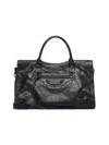Balenciaga Le City Bag M' Handbag In Black