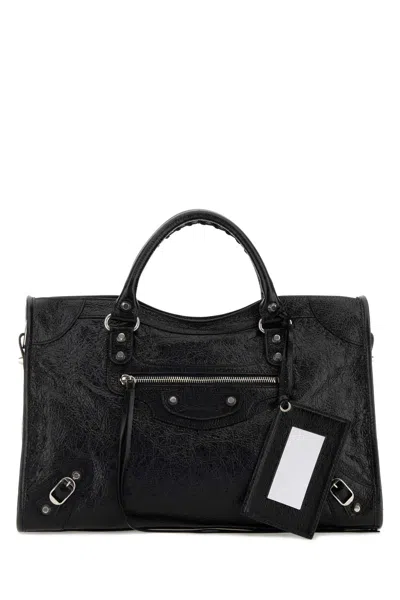 Balenciaga Le City Bag M In Black