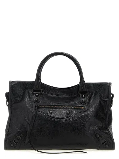 Balenciaga Le City Bag M Hand Bags Black