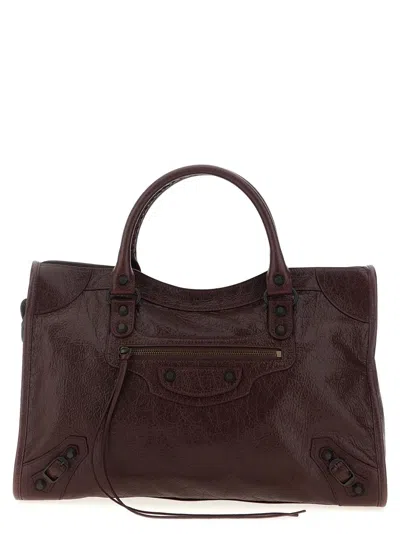 Balenciaga 'le City Bag M' Handbag In Black