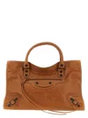 Balenciaga Le City Bag M Handbag In Brown