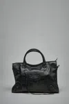 Balenciaga Le City Medium Bag In Arena Lambskin