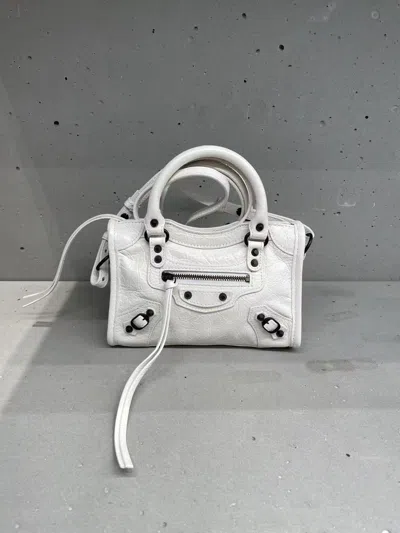BALENCIAGA BALENCIAGA LE CITY BAG NANO TOP HANDLE BAG