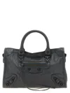 Balenciaga Dark Grey Le City Small Satchel