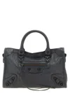 Balenciaga Dark Grey Le City Small Satchel