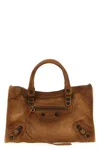 Balenciaga Women Medium Le City Handbag In Brown