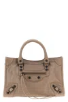 Balenciaga Beige Le City Satchel In Sand