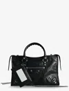 Balenciaga Le City Bag S Leather Shoulder Bag In Black