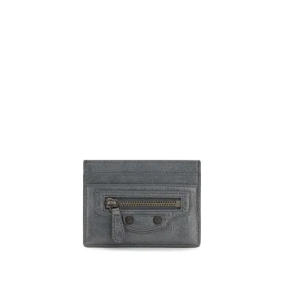 Balenciaga Le City Card Case In Blue