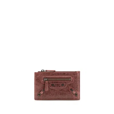 Balenciaga Le City Card Case In Red