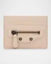Balenciaga Le City Card Holder In 2910 Almond