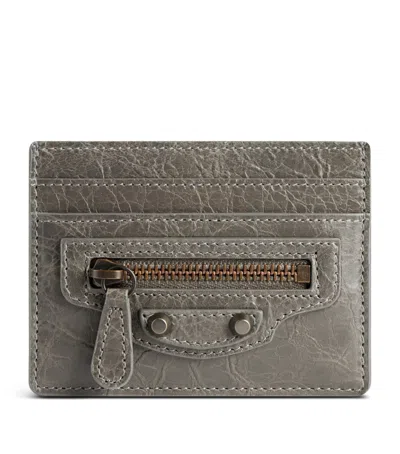 Balenciaga Le City Card Holder In Green