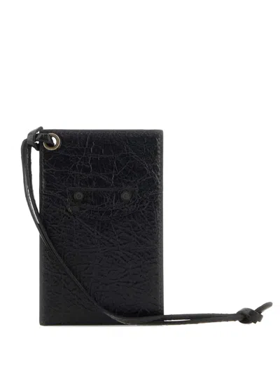 Balenciaga Le City Cardholder In Black