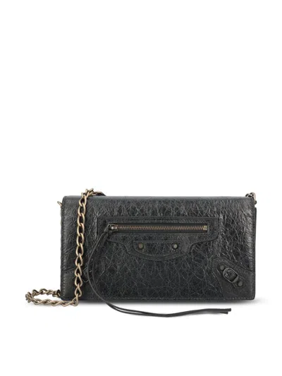 Balenciaga Wallet Arena Le City In Black