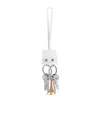 Balenciaga Le City Charm Eiffel Imitation Keychain In White