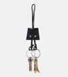 Balenciaga Le City Charm Eiffel Keyring In Black