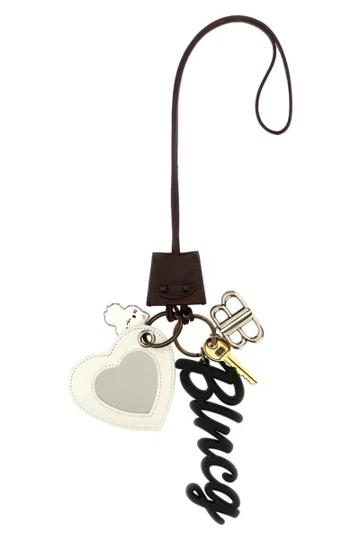 Balenciaga 'le City Charm Heart' Keyring