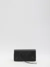 Balenciaga Crush Leather Clutch