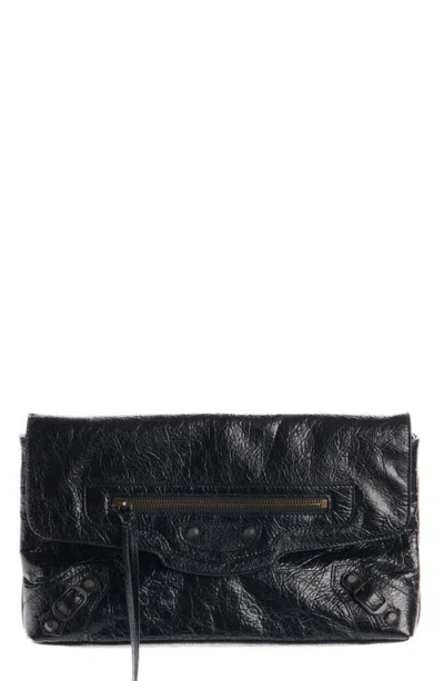 Balenciaga Le City Clutch In Pink