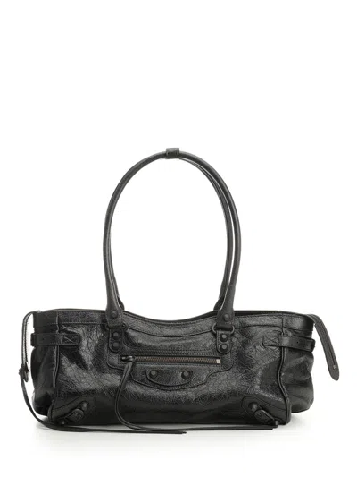 Balenciaga Le City East-west Bag Shoulder Bags Black
