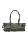 Balenciaga "le City East-west" Shoulder Bag In Black