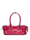 Balenciaga Le City East-west Top-handle Shoulder Bag In Pink