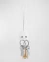 Balenciaga Le City Charm Eiffel Imitation Keychain In White
