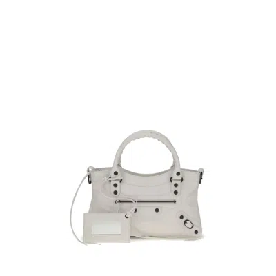 Balenciaga Le City First Handbag In Black