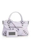Balenciaga Le City First Handbags Violet